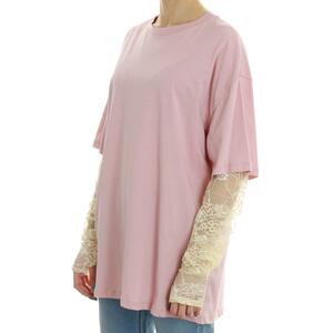 T-SHIRT MANICA IN PIZZO VICOLO - Mad Fashion | img vers.300x/